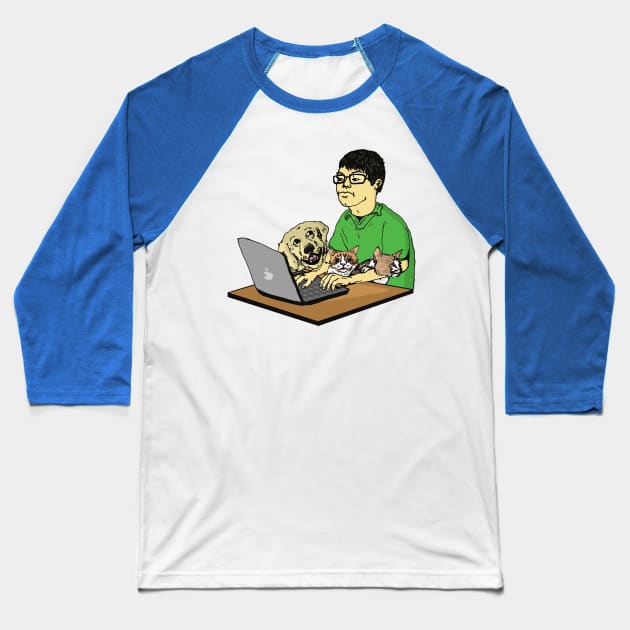 Work Life Balance Baseball T-Shirt by GOATSgear